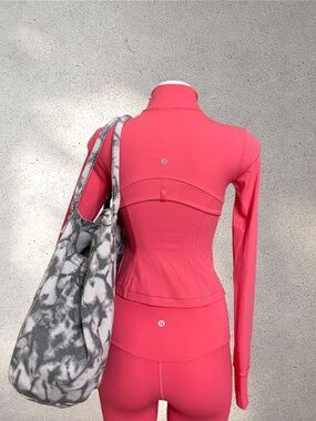 Lululemon Lip Gloss Pink Define Jacket & Align Leggings Set